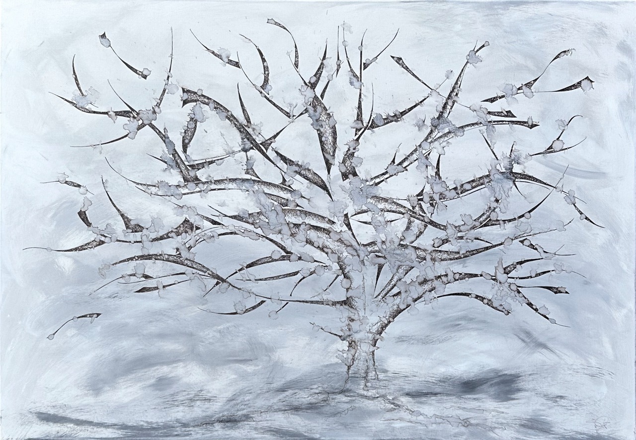 Mondrian's Tree, ein Original-Kunstwerk der Oldenburger Künstlerin Sarina Rick